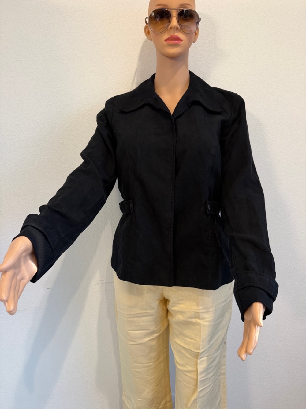 Studio I Black Collared Women’s Jacket